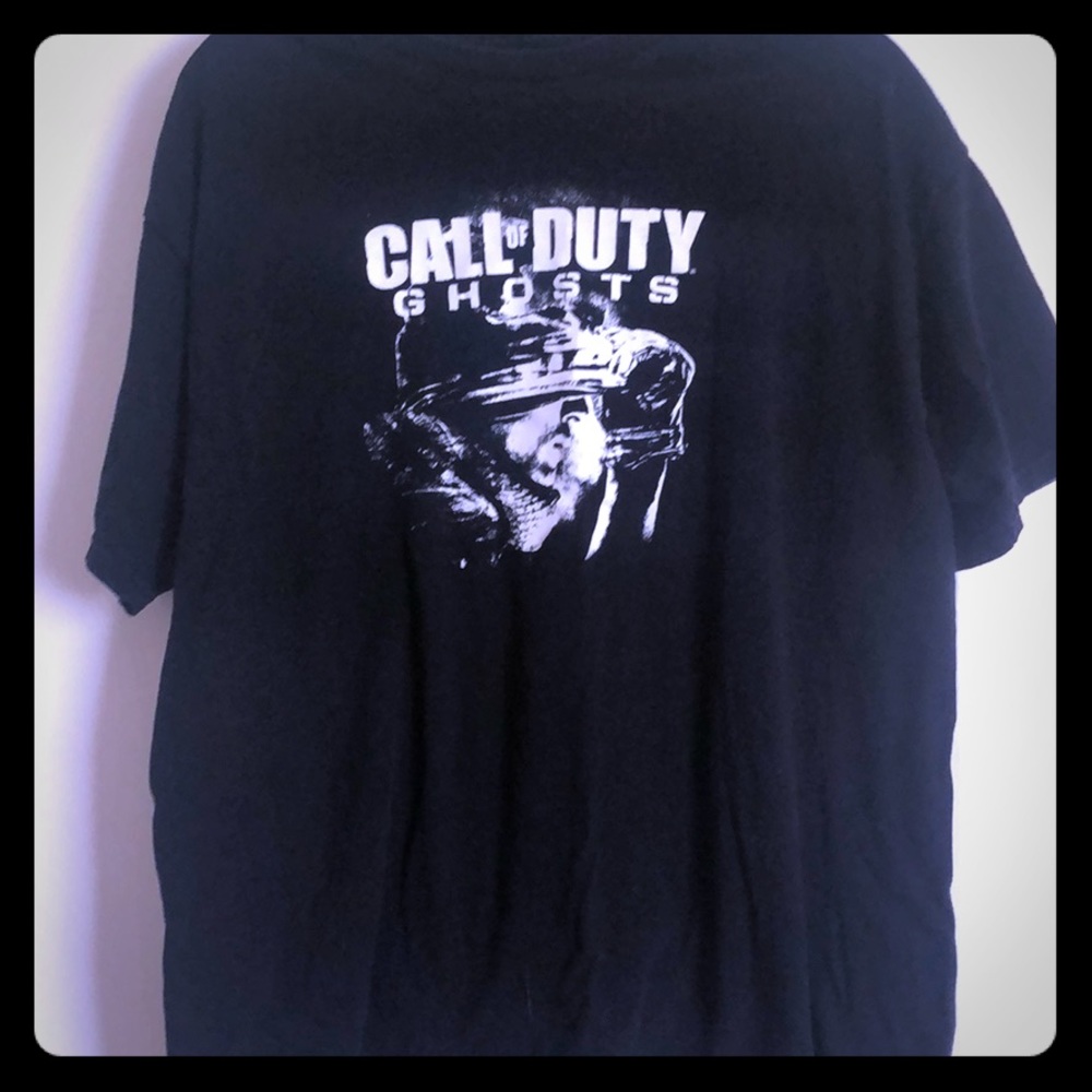 Call of Duty Ghost XL Shirt black